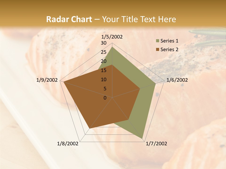 Plate Appetising Gourmet PowerPoint Template