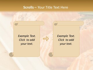 Plate Appetising Gourmet PowerPoint Template