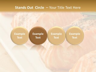 Plate Appetising Gourmet PowerPoint Template