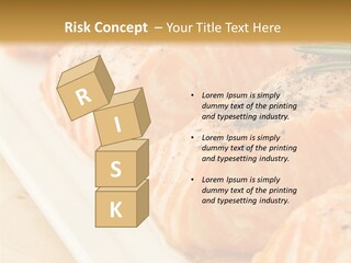 Plate Appetising Gourmet PowerPoint Template