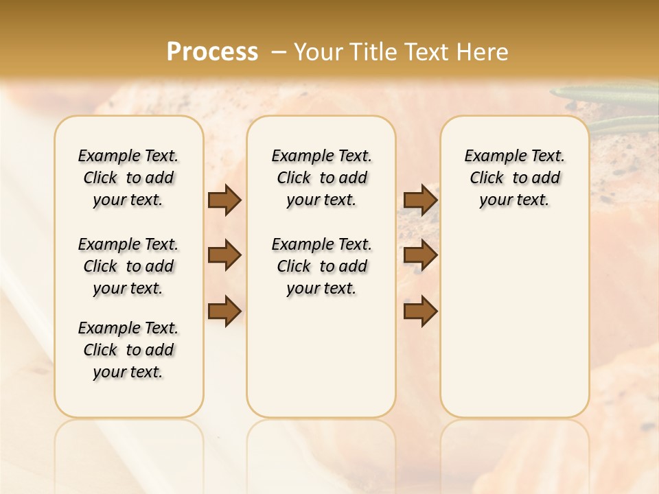 Plate Appetising Gourmet PowerPoint Template