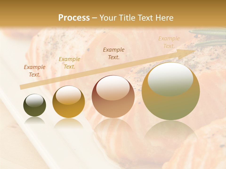 Plate Appetising Gourmet PowerPoint Template