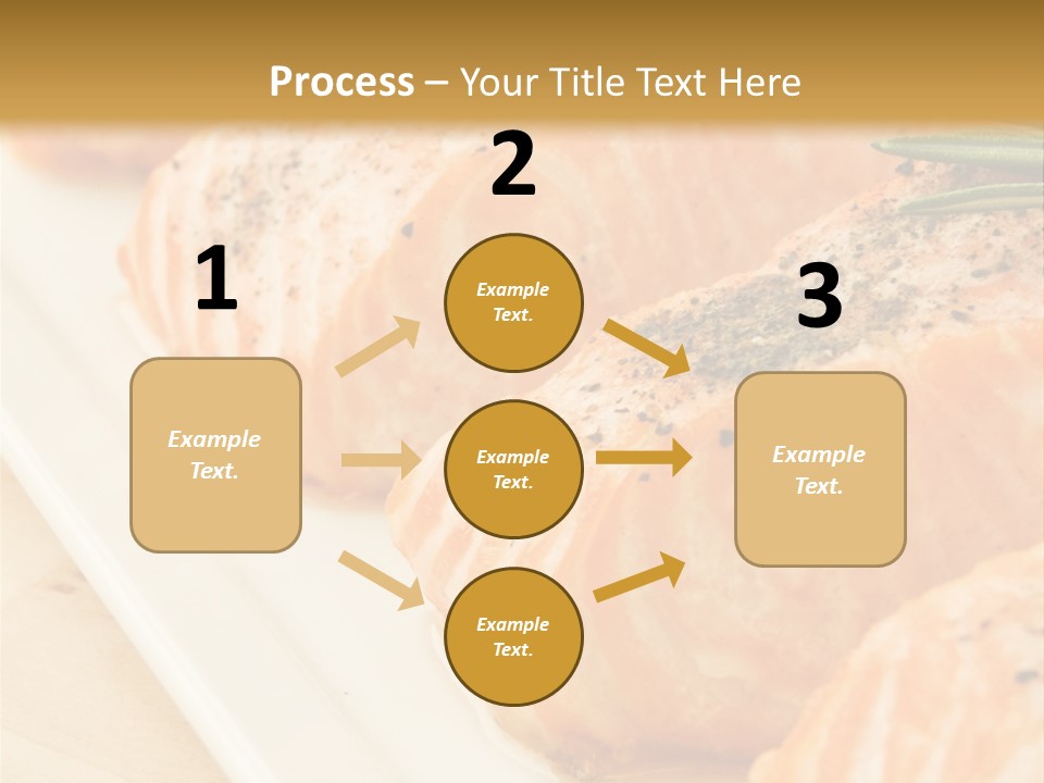 Plate Appetising Gourmet PowerPoint Template