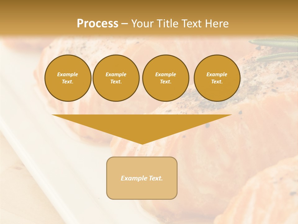 Plate Appetising Gourmet PowerPoint Template