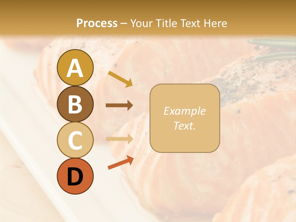 Plate Appetising Gourmet PowerPoint Template