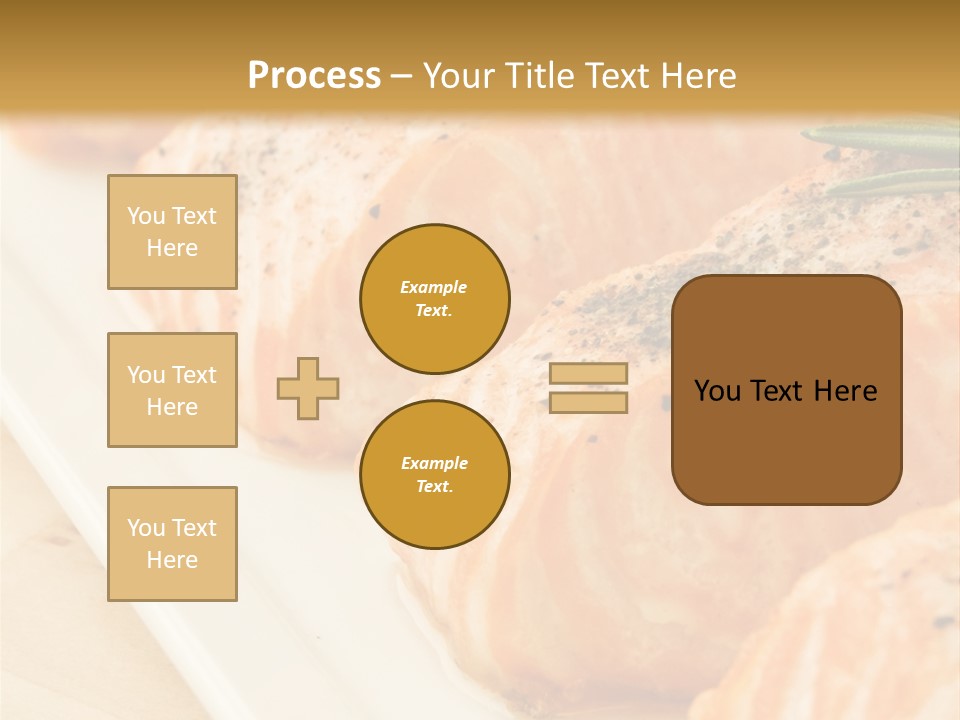 Plate Appetising Gourmet PowerPoint Template