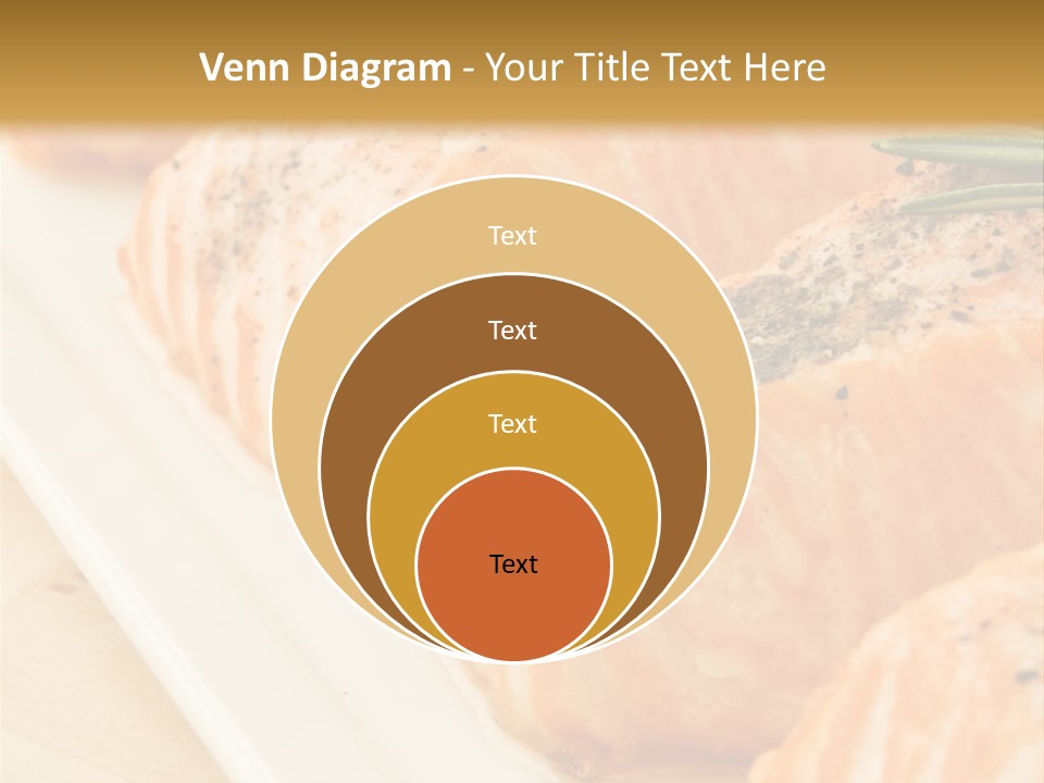 Plate Appetising Gourmet PowerPoint Template