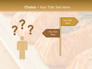 Plate Appetising Gourmet PowerPoint Template