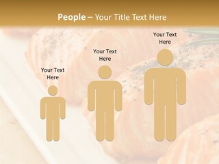 Plate Appetising Gourmet PowerPoint Template