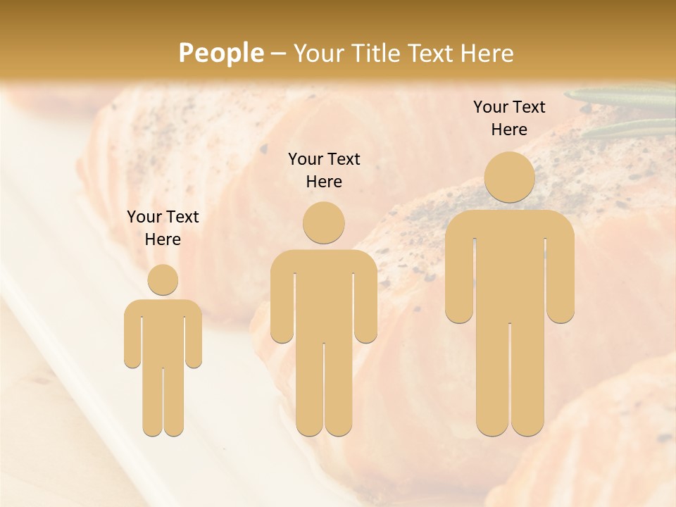 Plate Appetising Gourmet PowerPoint Template