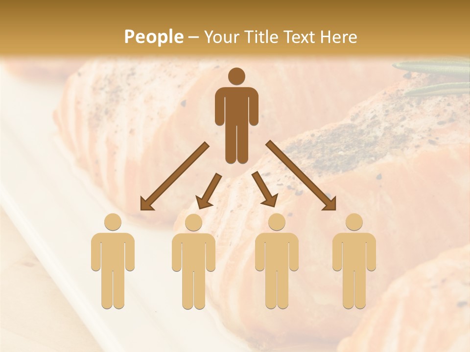 Plate Appetising Gourmet PowerPoint Template