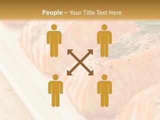 Plate Appetising Gourmet PowerPoint Template