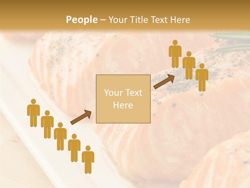 Plate Appetising Gourmet PowerPoint Template