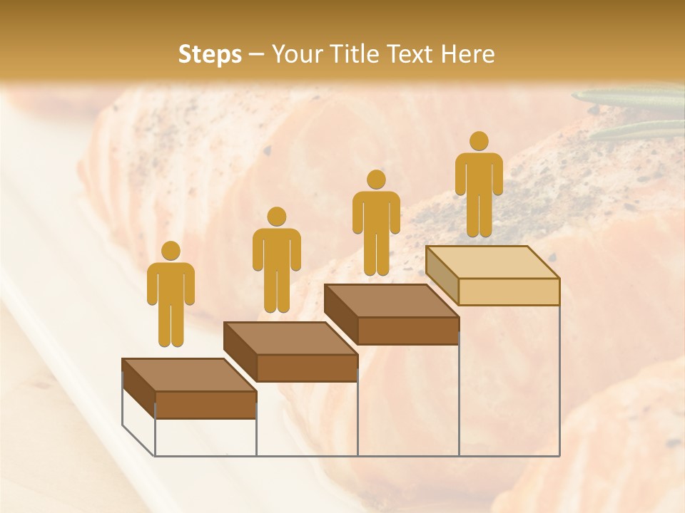 Plate Appetising Gourmet PowerPoint Template