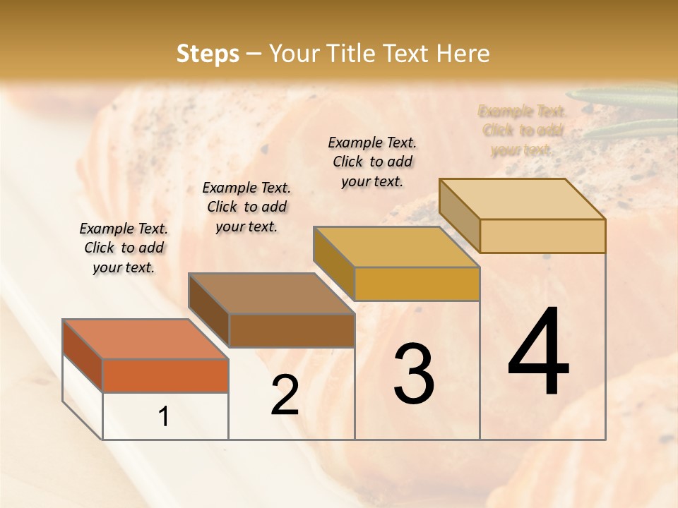 Plate Appetising Gourmet PowerPoint Template