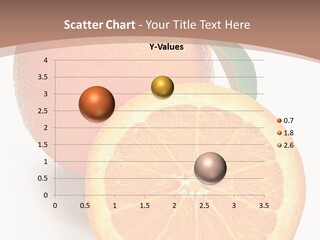 Fresh Cut Orange PowerPoint Template
