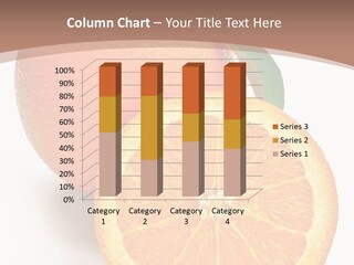 Fresh Cut Orange PowerPoint Template