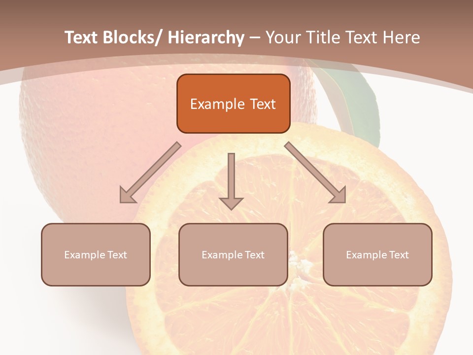 Fresh Cut Orange PowerPoint Template