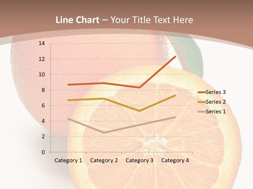 Fresh Cut Orange PowerPoint Template