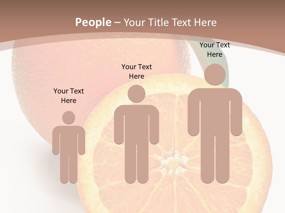 Fresh Cut Orange PowerPoint Template