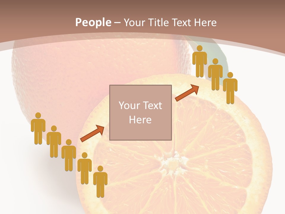 Fresh Cut Orange PowerPoint Template