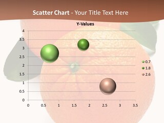 Fresh Isolated Orange PowerPoint Template