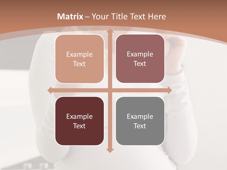 Kitchen Dieting Woman PowerPoint Template