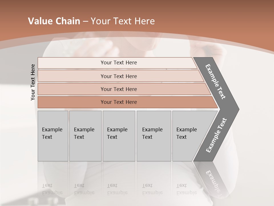 Kitchen Dieting Woman PowerPoint Template