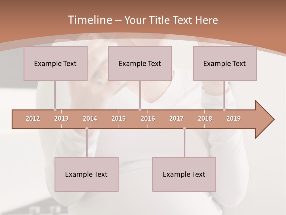 Kitchen Dieting Woman PowerPoint Template
