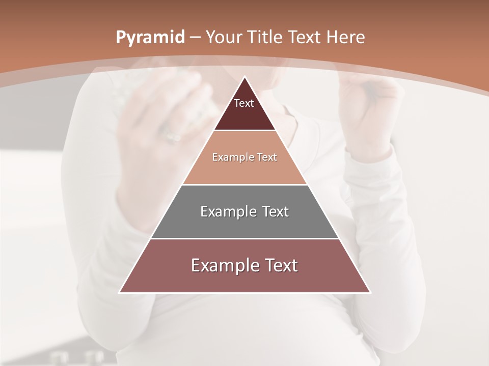 Kitchen Dieting Woman PowerPoint Template