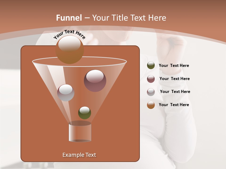 Kitchen Dieting Woman PowerPoint Template