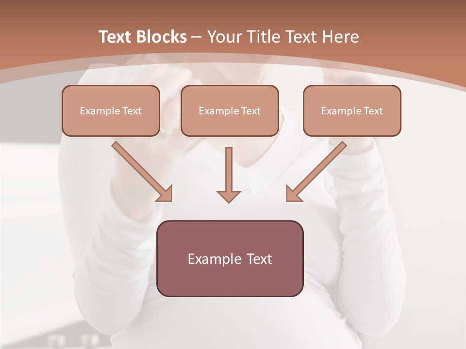 Kitchen Dieting Woman PowerPoint Template