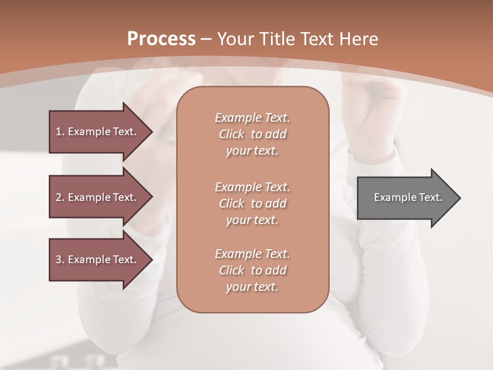 Kitchen Dieting Woman PowerPoint Template