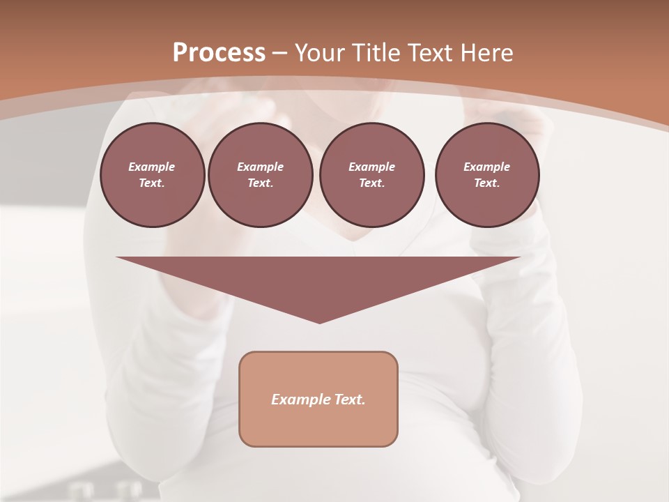 Kitchen Dieting Woman PowerPoint Template