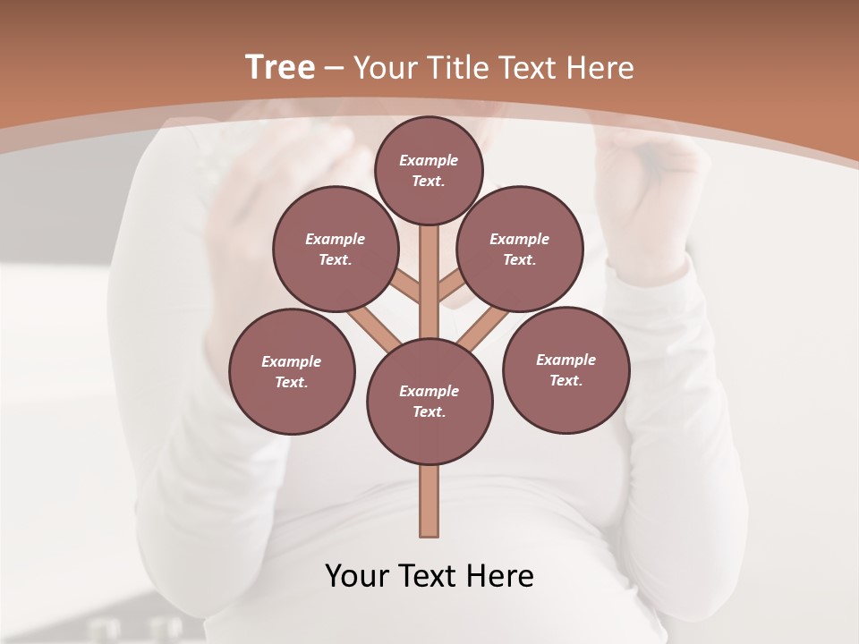 Kitchen Dieting Woman PowerPoint Template