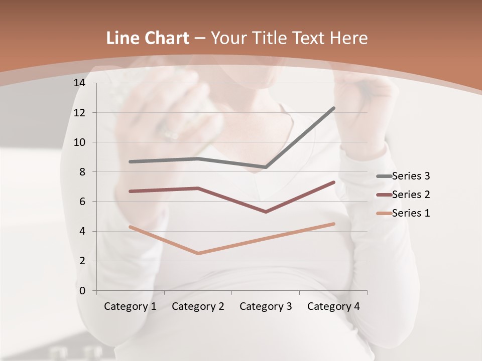 Kitchen Dieting Woman PowerPoint Template