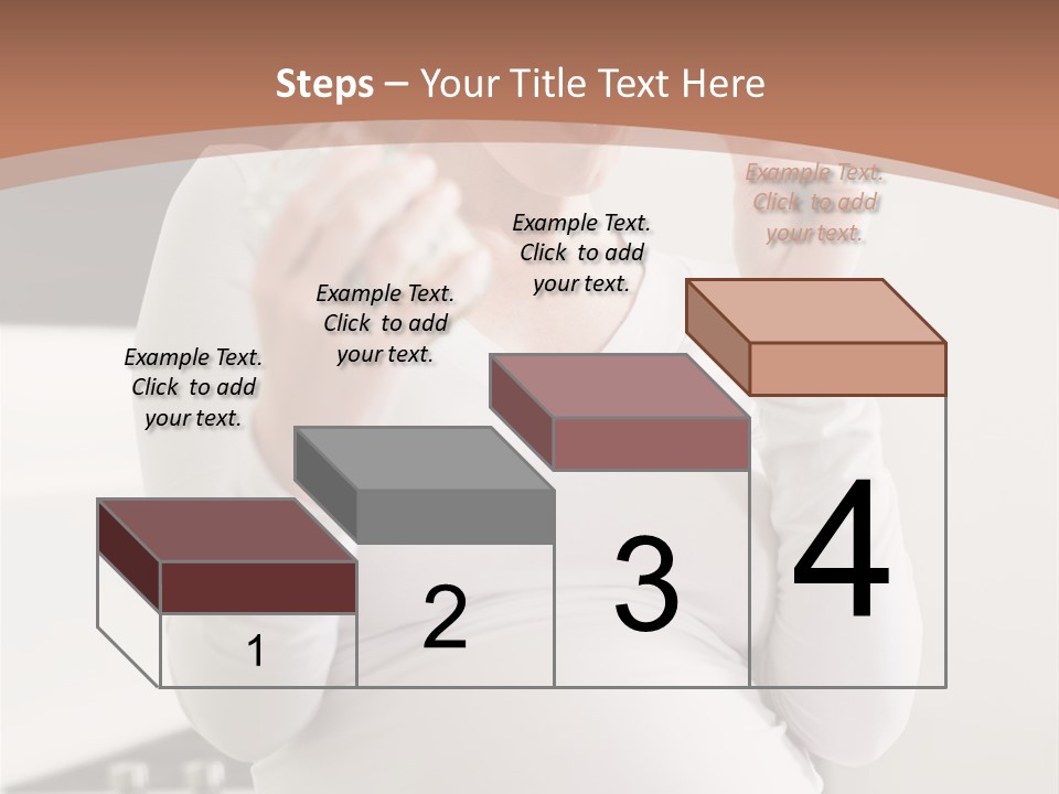 Kitchen Dieting Woman PowerPoint Template