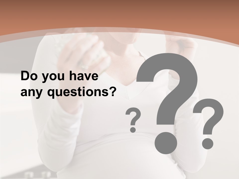 Kitchen Dieting Woman PowerPoint Template