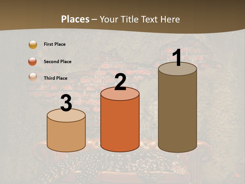 Scary Living Room Sleep PowerPoint Template