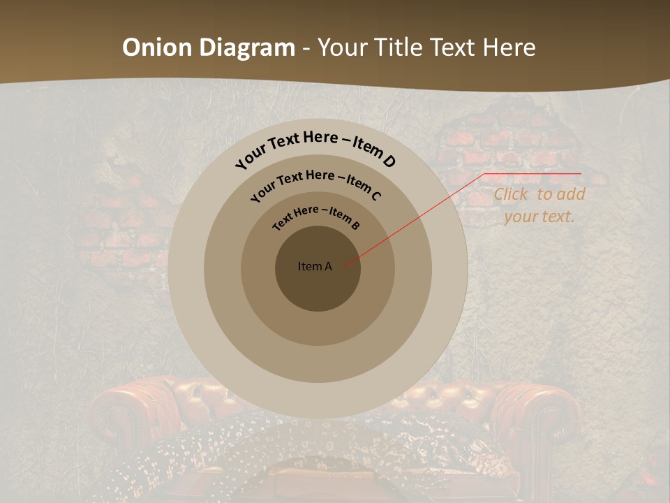 Scary Living Room Sleep PowerPoint Template