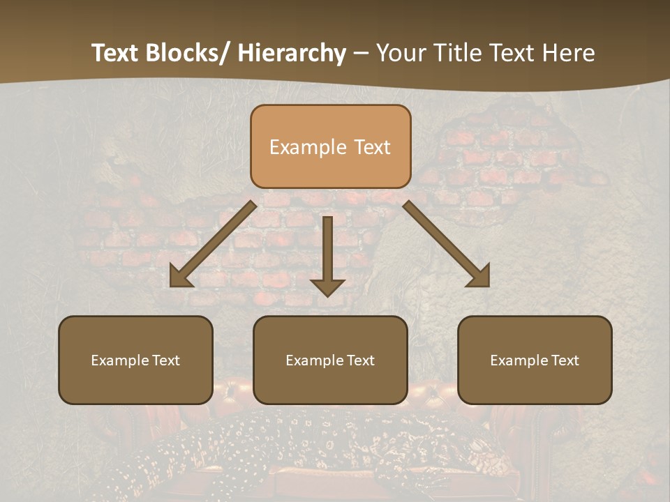 Scary Living Room Sleep PowerPoint Template