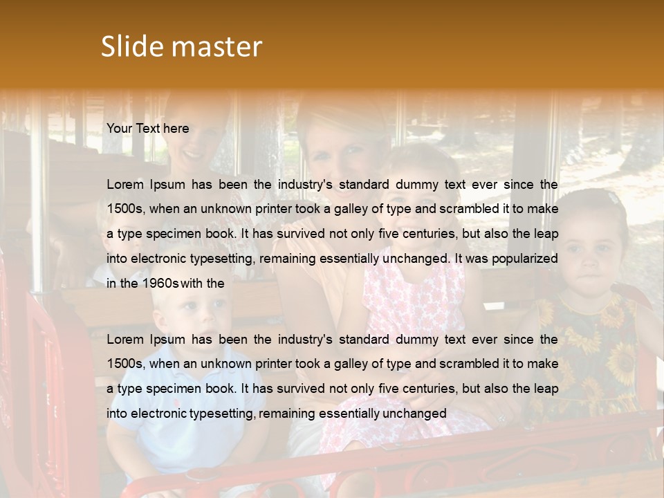 Together Visiting Sitting PowerPoint Template