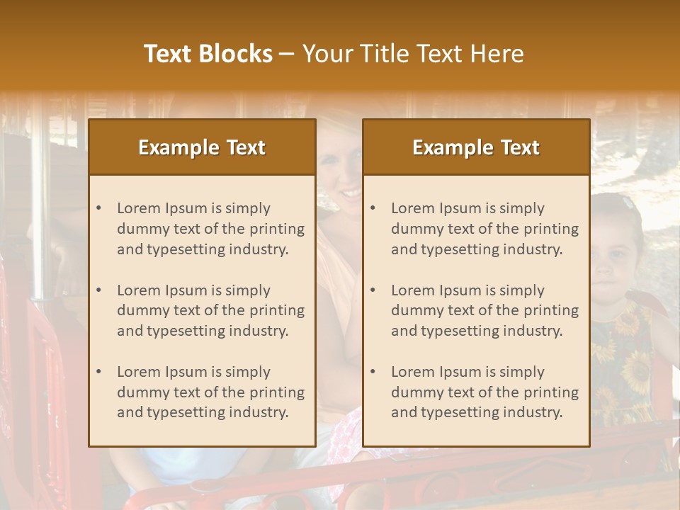 Together Visiting Sitting PowerPoint Template