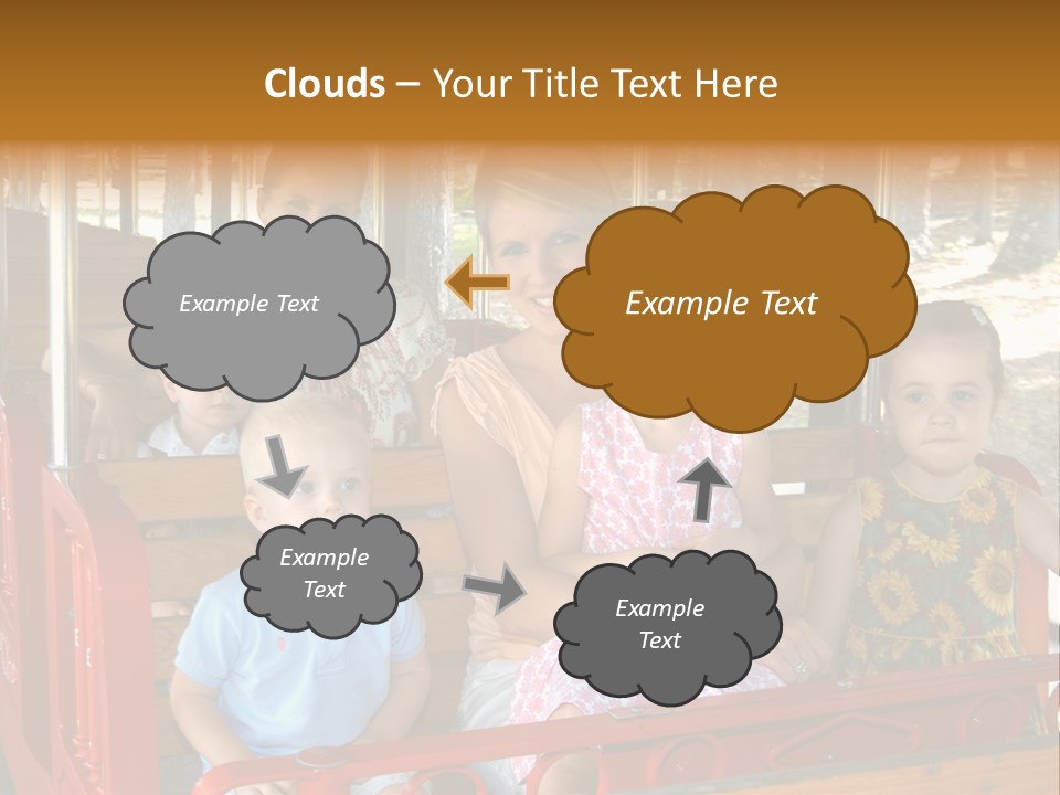 Together Visiting Sitting PowerPoint Template