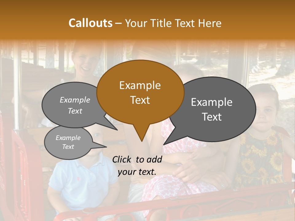 Together Visiting Sitting PowerPoint Template