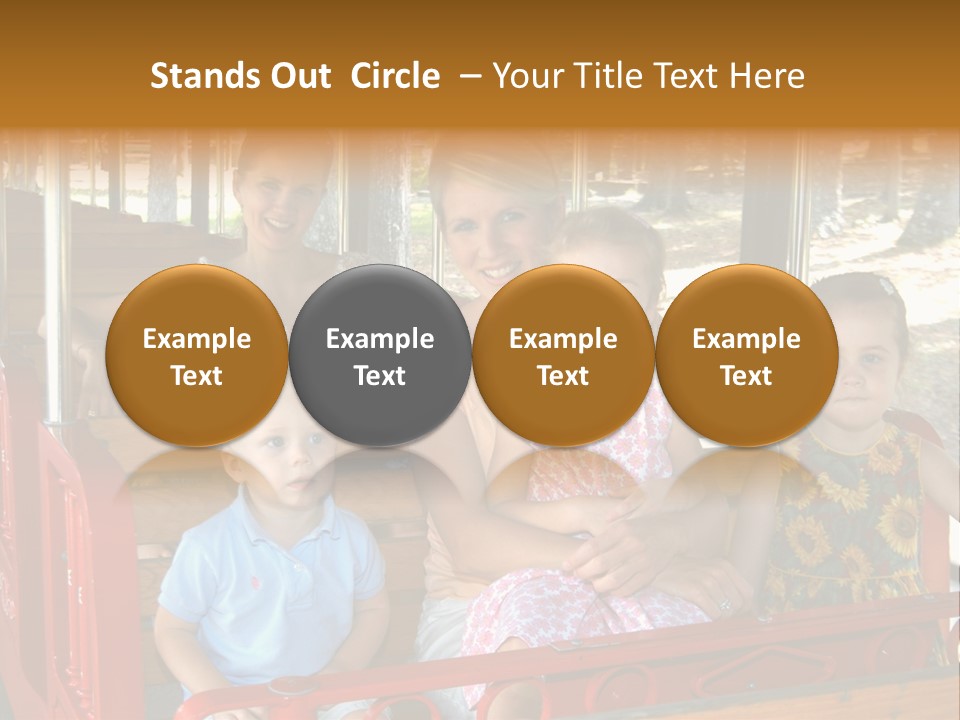 Together Visiting Sitting PowerPoint Template