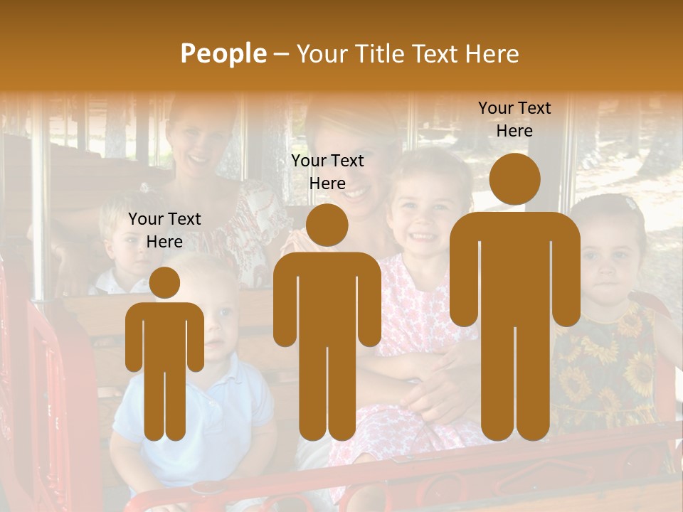 Together Visiting Sitting PowerPoint Template
