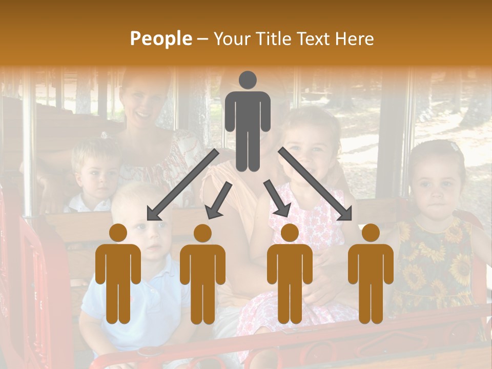 Together Visiting Sitting PowerPoint Template