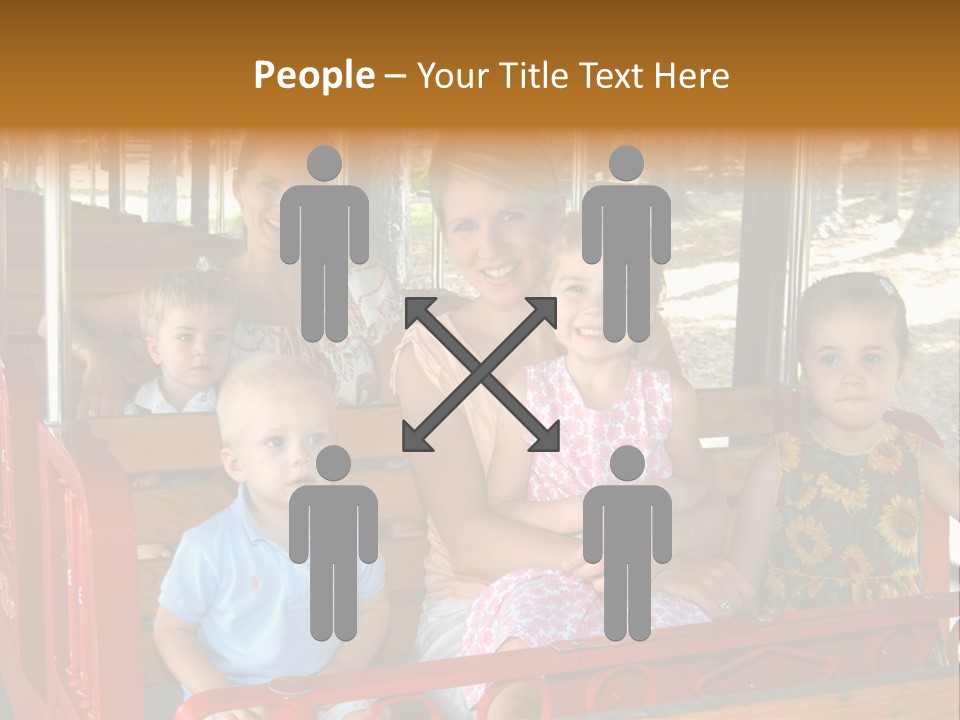 Together Visiting Sitting PowerPoint Template