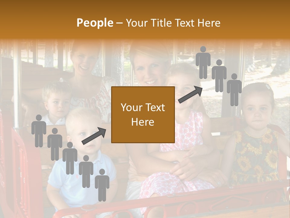 Together Visiting Sitting PowerPoint Template